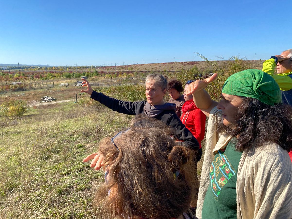 9 octobre 2022 : tour à vélo des "Monts gardés", domaine agroforestier