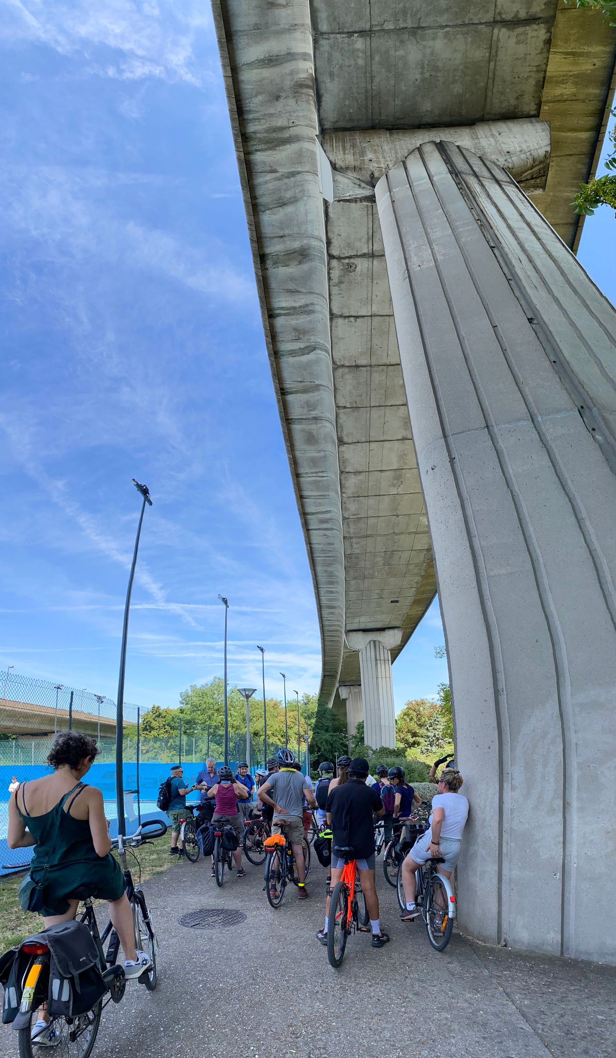 8 juillet 2023 : 3ème étape de l'A86 à vélo entre Créteil et Fontenay-sous-Bois