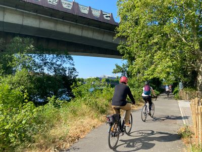 3 juin 2023 : 2nde étape de l'A86 à vélo entre Antony et Créteil